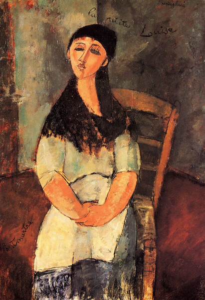 Modigliani - The little Louise by Modigliani